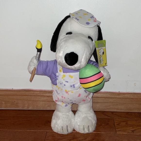Peanuts Toys Nwt Peanuts 2 Snoopy Easter Greeter Plush Poshmark
